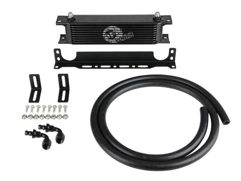 aFe Bladerunner Oil Cooler Universal 10in L x 2in W x 3.5in H Precision R