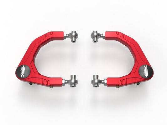 aFe Control 05-23 Toyota Tacoma Upper Control Arms - Red Anodized Billet Aluminum Precision R