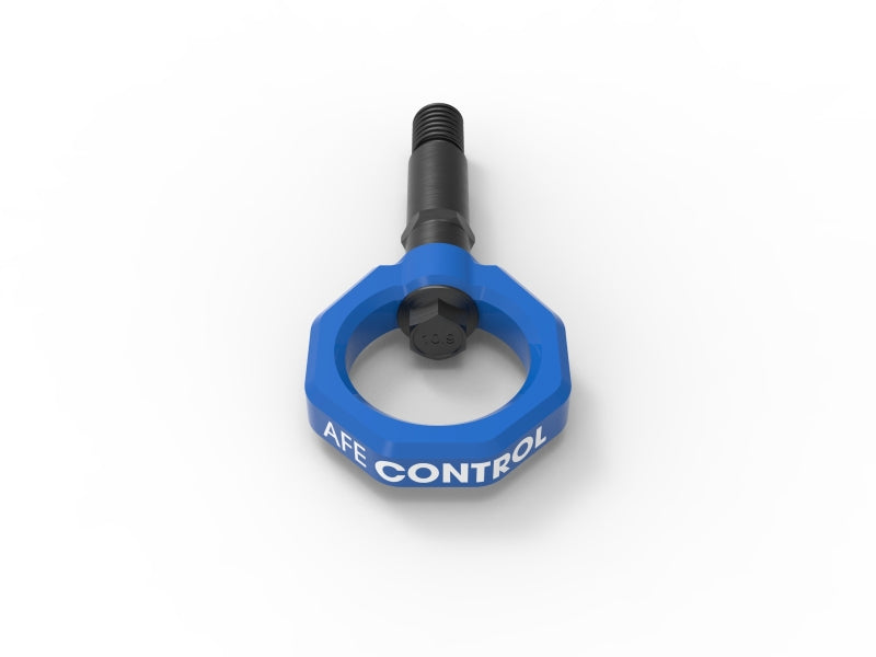 aFe Control Rear Tow Hook Blue 20-21 Toyota GR Supra (A90) Precision R