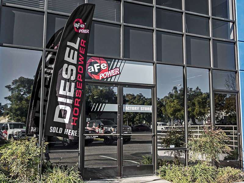 aFe Diesel Horspower Sold Here 12ft x 2.5ft Banner Precision R