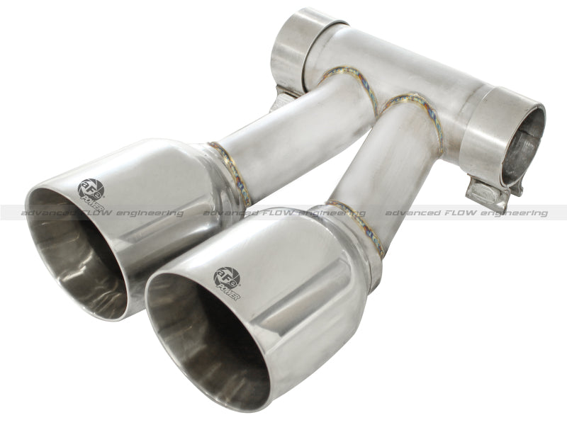 aFe Exhaust Tip Upgrade 05-08 Porsche Boxster S (987.1-987.2) H6 3.4L Precision R