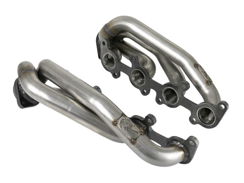 aFe Ford F-150 15-22 V8-5.0L Twisted Steel 304 Stainless Steel Headers Precision R