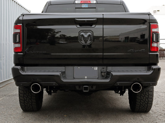 aFe Gemini XV 3in 304 SS Cat-Back Exhaust 19-21 Ram 1500 V8 5.7L Hemi w/ Polish Tips Precision R