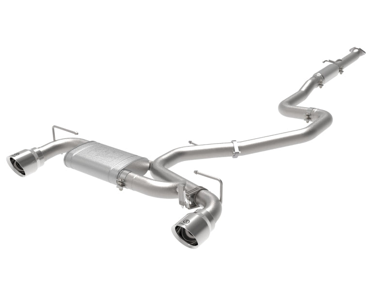 aFe Hyundai Veloster N 21-22 L4-2.0L (t) Takeda Cat-Back Exhaust System- Polished Tips Precision R