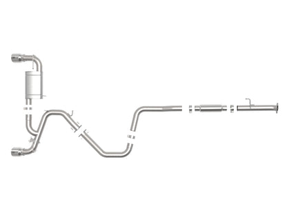 aFe Hyundai Veloster N 21-22 L4-2.0L (t) Takeda Cat-Back Exhaust System- Polished Tips Precision R