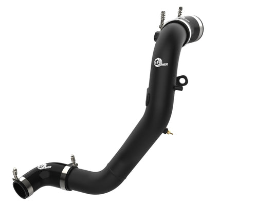 aFe Kia Stinger 18-22 V6-3.3L (tt) BladeRunner Cold Charge Pipe- Black Precision R