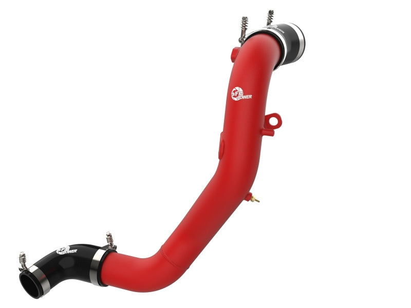 aFe Kia Stinger 18-22 V6-3.3L (tt) BladeRunner Cold Charge Pipe- Red Precision R