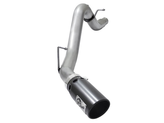 aFe LARGE BORE HD 3.5in DPF-Back Alum Exhaust w/Black Tip 2016 GM Colorado/Canyon 2.8L (td) Precision R