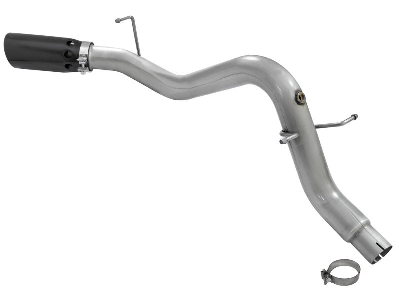 aFe LARGE BORE HD 3.5in DPF-Back Alum Exhaust w/Black Tip 2016 GM Colorado/Canyon 2.8L (td) Precision R