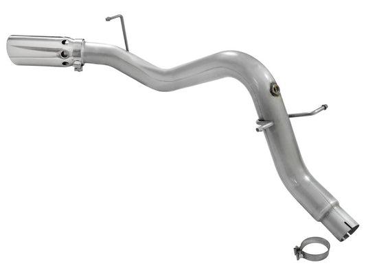 aFe LARGE BORE HD 3.5in DPF-Back Alum Exhaust w/Polished Tip 2016 GM Colorado/Canyon 2.8L (td) Precision R