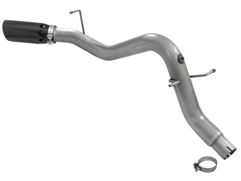 aFe LARGE BORE HD 3.5in DPF-Back SS Exhaust w/Black Tip 2016 GM Colorado/Canyon 2.8L (td) Precision R