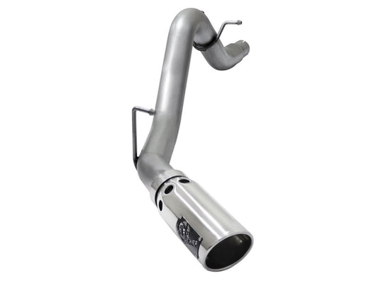 aFe LARGE BORE HD 3.5in DPF-Back SS Exhaust w/Polished Tip 2016 GM Colorado/Canyon 2.8L (td) Precision R