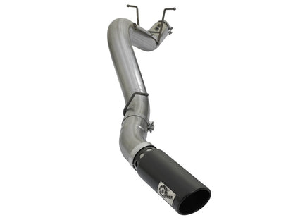 aFe LARGE BORE HD 5in 409-SS DPF-Back Exhaust w/Black Tip 2017 GM Duramax V8-6.6L (td) L5P Precision R