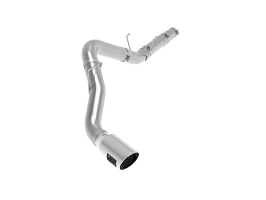 aFe LARGE BORE HD 5in 409-SS DPF-Back Exhaust w/Pol Tip 19-20 Ram Diesel Trucks L6-6.7L (td) Precision R