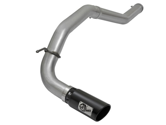 aFe LARGE Bore HD DPF-Back SS Exhaust w/ Black Tip 2016 Nissan Titan XD V8-5.0L (td) Precision R