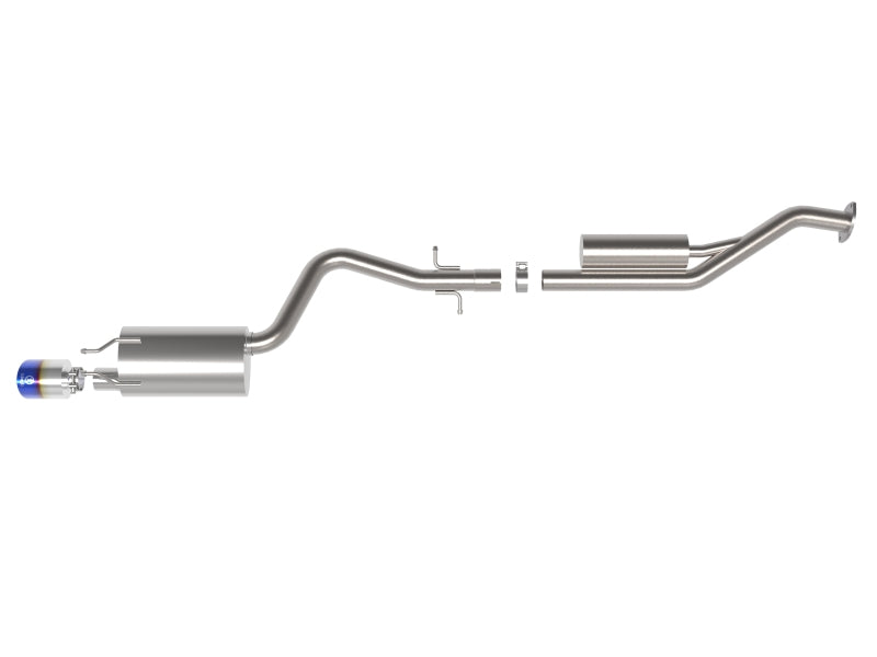 aFe Lexus IS300 01-05 L6-3.0L Takeda Cat-Back Exhaust System- Blue Tip Precision R