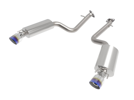 aFe Lexus IS350 14-22 V6-3.5L Takeda Axle-Back Exhaust System- Blue Tip Precision R