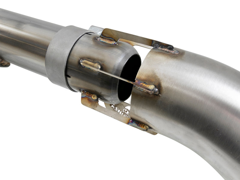 aFe MACH Force-XP 3in 409 SS Cat-Back Exhaust w/Polish Tip 16-18 GM Colorado/Canyon I4-2.8L (td) LWN Precision R