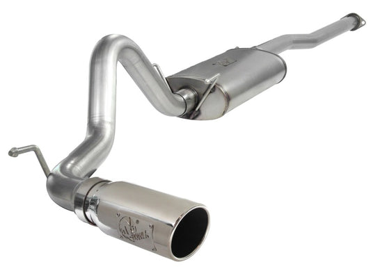 aFe MACH Force XP 3in Cat-Back Stainless Steel Exhaust w/Polished Tip Toyota Tacoma 13-14 4.0L Precision R