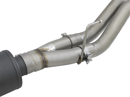 aFe MACH Force-XP Cat-Back Exhaust w/ Dual Hi-Tuck Pol Tips 17-18 Ford F-150 Raptor V6-3.5L Precision R