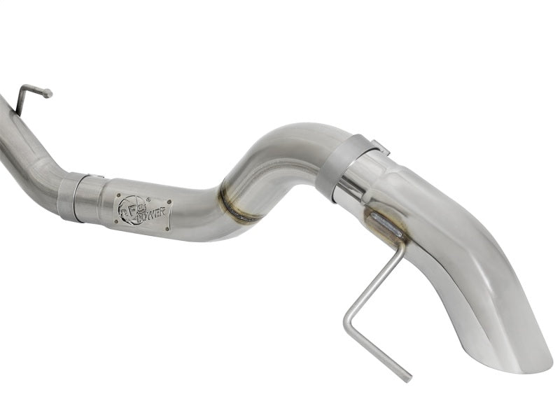 aFe MACH Force-XP Cat-Back Exhaust w/ Dual Hi-Tuck Pol Tips 17-18 Ford F-150 Raptor V6-3.5L Precision R