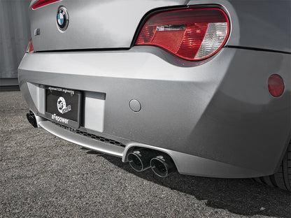 aFe MACH Force-Xp 2-1/2in 304 SS Cat-Back Exhaust w/ Black Tips 05-08 BMW Z4 M Coupe (E86) L6 3.2L Precision R