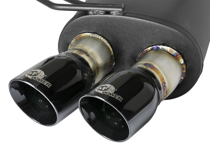 aFe MACH Force-Xp 2-1/2in 304 SS Cat-Back Exhaust w/ Black Tips 05-08 BMW Z4 M Coupe (E86) L6 3.2L Precision R