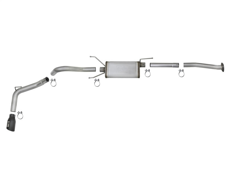 aFe MACH Force-Xp 2-1/2in 304 SS Cat-Back Exhaust w/Black Tips 2016+ Toyota Tacoma L4-2.7L / V6-3.5L Precision R