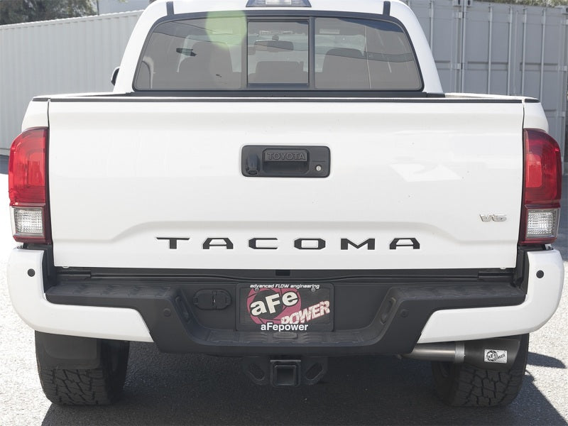 aFe MACH Force-Xp 2-1/2in 304 SS Cat-Back Exhaust w/Black Tips 2016+ Toyota Tacoma L4-2.7L / V6-3.5L Precision R