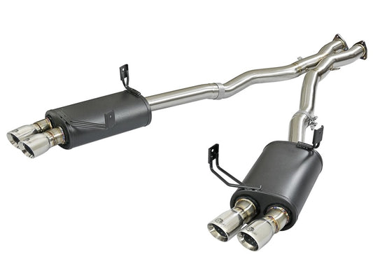 aFe MACH Force-Xp 2-1/2in 304 SS Cat-Back Exhaust w/Polished Tips 05-08 BMW Z4 M Coupe (E86) L6 3.2L Precision R