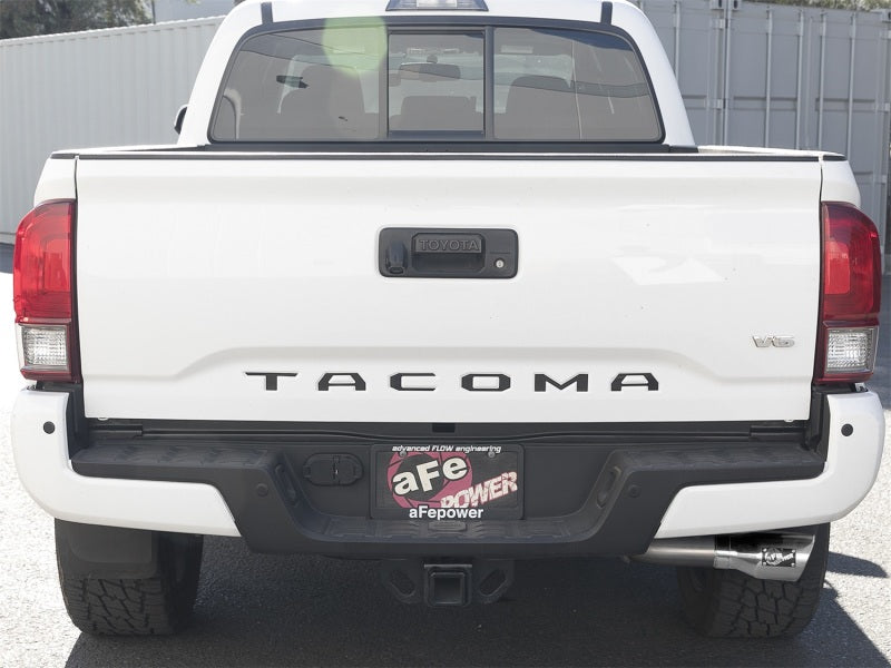 aFe MACH Force-Xp 2-1/2in 304 SS Cat-Back Exhaust w/ Polished Tips 2016+ Toyota Tacoma 2.7L/3.5L Precision R