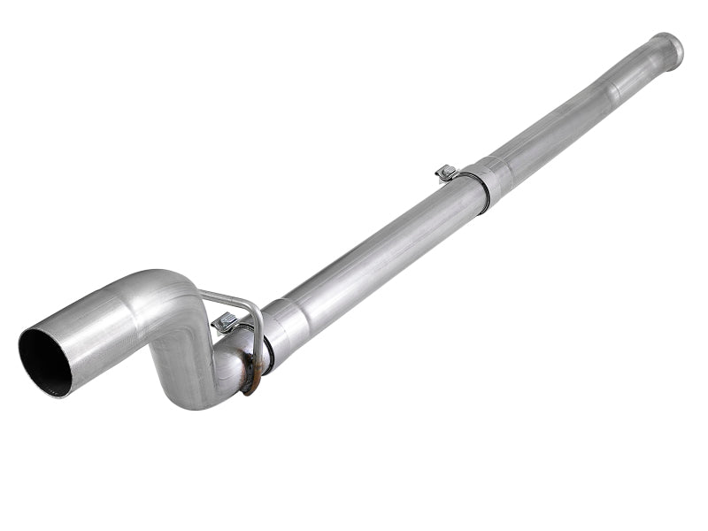 aFe MACH Force-Xp 2-1/2in 409 Stainless Steel Mid-Pipe w/Resonator Delete 18+ Jeep Wrangler JL 3.6L Precision R