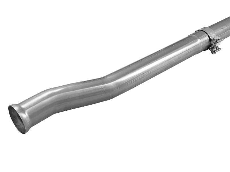 aFe MACH Force-Xp 2-1/2in 409 Stainless Steel Mid-Pipe w/Resonator Delete 18+ Jeep Wrangler JL 3.6L Precision R