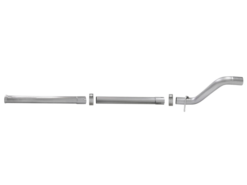 aFe MACH Force-Xp 2-1/2in 409 Stainless Steel Mid-Pipe w/Resonator Delete 18+ Jeep Wrangler JL 3.6L Precision R