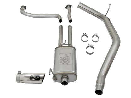 aFe MACH Force-Xp 2-1/2in Cat-Back Exhaust System w/ Polished Tip 16-17 Nissan Titan XD V8 5.6L Precision R