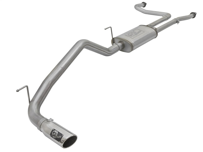 aFe MACH Force-Xp 2-1/2in Cat-Back Exhaust System w/ Polished Tip 16-17 Nissan Titan XD V8 5.6L Precision R