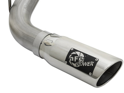 aFe MACH Force-Xp 2-1/2in Cat-Back Exhaust System w/ Polished Tip 16-17 Nissan Titan XD V8 5.6L Precision R