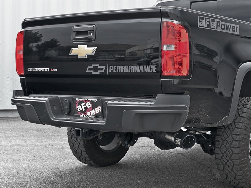 aFe MACH Force-Xp 3.0in 304 SS Cat-Back Exhaust w/ Black Tip 17-18 GM Colorado/Canyon Precision R