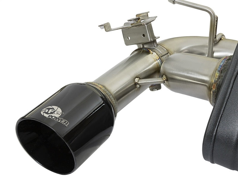 aFe MACH Force-Xp 3in 304 SS Cat-Back Exhaust w/ Black Tips 12-15 BMW 335i (F30) L6 3.0L (t) N55 Precision R