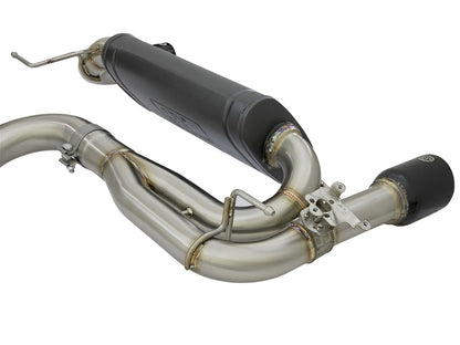 aFe MACH Force-Xp 3in 304 SS Cat-Back Exhaust w/ Black Tips 12-15 BMW 335i (F30) L6 3.0L (t) N55 Precision R