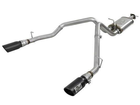 aFe MACH Force-Xp 3in 409 SS Cat-Back Exhaust 2019 RAM 1500 V8-5.7L w/ Black Tip Precision R