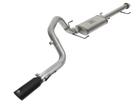 aFe MACH Force Xp 3in SS Cat-Back Single Rear Exit Exhaust w/Black Tips 07-14 Toyota FJ Cruiser Precision R