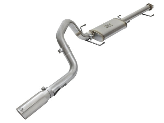 aFe MACH Force Xp 3in SS Cat-Back Single Rear Exit Exhaust w/Polished Tips 07-14 Toyota FJ Cruiser Precision R