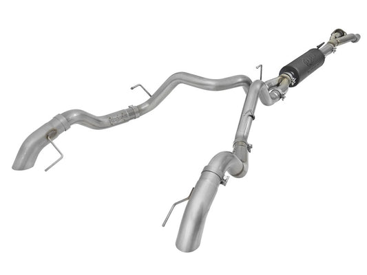 aFe MACH Force-Xp Cat-Back Exhaust w/Dual Hi-Tuck Tips 17-18 Ford F-150 Raptor V6-3.5L (tt) Precision R