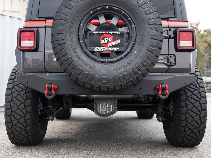 aFe MACH Force-Xp Hi-Tuck 3in 409 SS 18-20 Jeep Wrangler JL 2.0/3.6 Axle-Back Exhaust Precision R