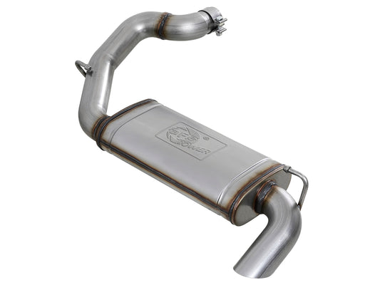 aFe MACH Force-Xp Hi-Tuck 3in 409 SS 18-20 Jeep Wrangler JL 2.0/3.6 Axle-Back Exhaust Precision R