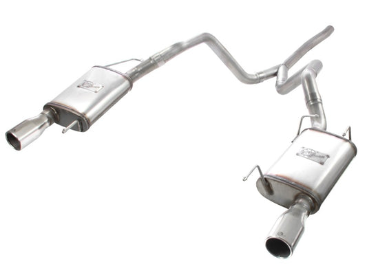 aFe MACHForce XP 05-09 Ford Mustang V6 4.0L 2-1/2in. 409 SS Cat-Back Exhaust Precision R