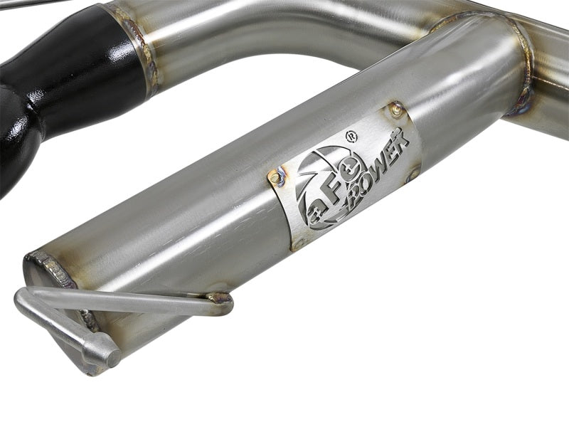 aFe MACHForce XP 08-13 BMW 135i L6-2.0L N54/N55 3in. 304 SS Axle-Back Exhaust w/Black Tips Precision R