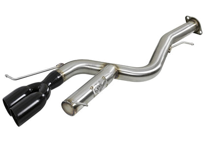 aFe MACHForce XP 08-13 BMW 135i L6-2.0L N54/N55 3in. 304 SS Axle-Back Exhaust w/Black Tips Precision R