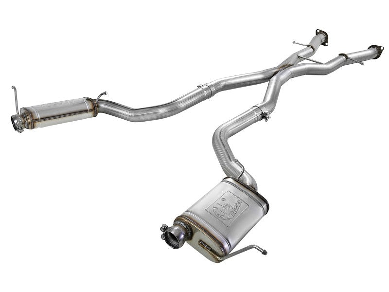 aFe MACHForce XP 12-17 Jeep Grand Cherokee WK2 SRT8 V8-6.4L 304SS Cat-Back Exhaust w/o Resonator Precision R